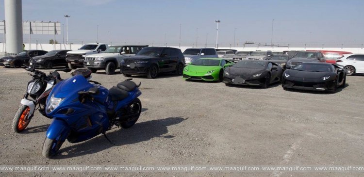 Dubai police seizes 456 cars and motorcycles for causing noise and disturbance